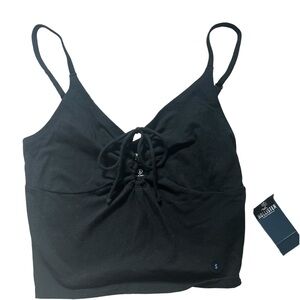 HOLLISTER BLACK TANK TOP